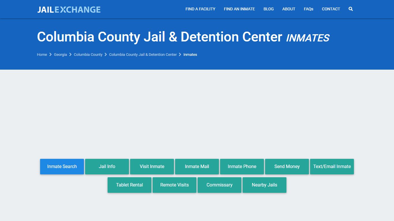 Columbia County Inmate Search | Arrests & Mugshots | GA - JAIL EXCHANGE